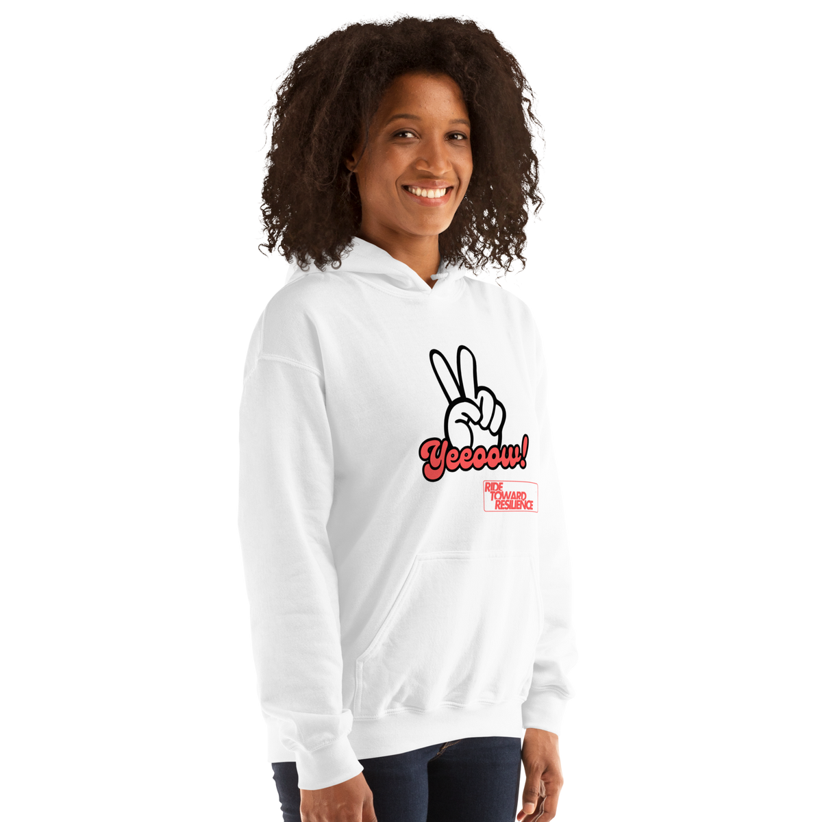 Yeeeow Ride Toward Resilience Hoody
